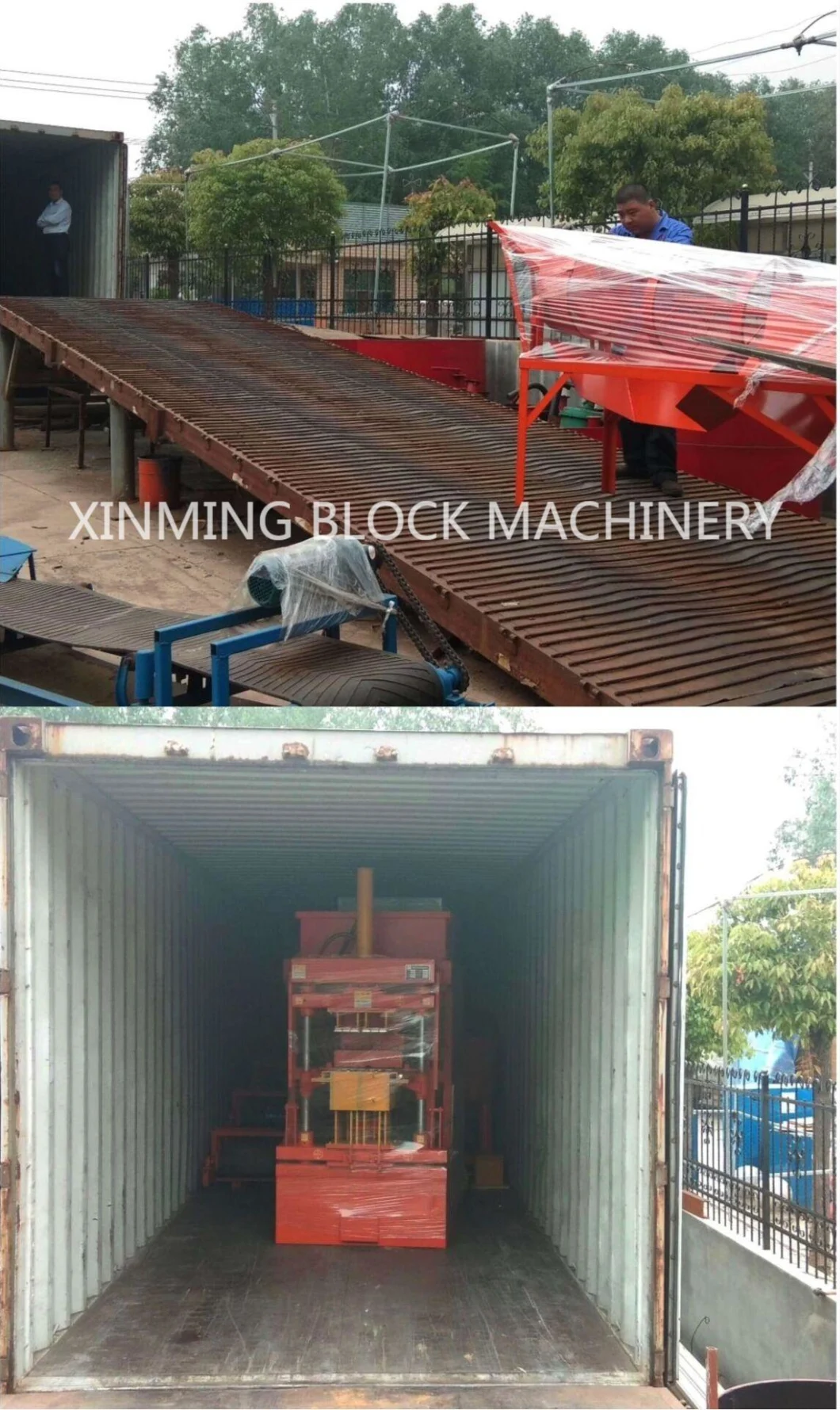 Xm 2-25 Semi Automatic Block Machine Commercial Use Block Making Machine Make Bricks, Stone by Clay, Soil or Any Other Materials