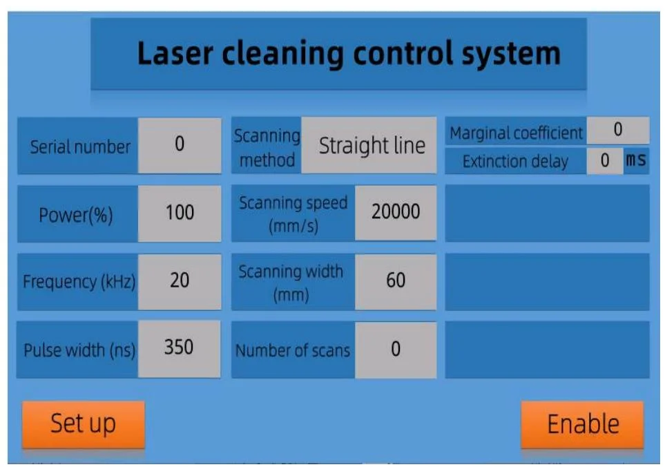 Mini Laser Rust Duct Oil Removal Pulse Cleaning Machine 200W Fiber Metal Wood Stone Other Cleaning Equipment